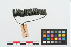 Foto von Bronzespiralröhrchen (NHMW-PRAE-024885a)